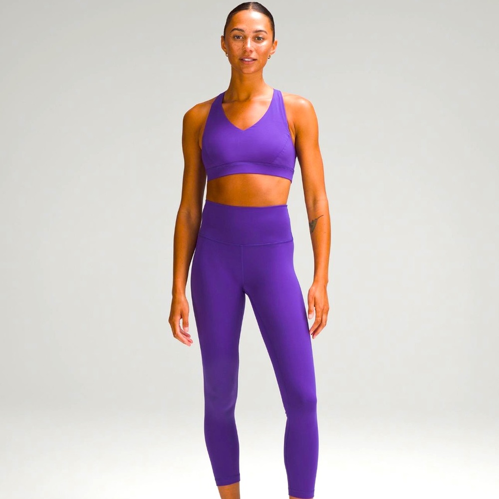 Wunder Train Highrise tight 25” size 14 in petrol purple